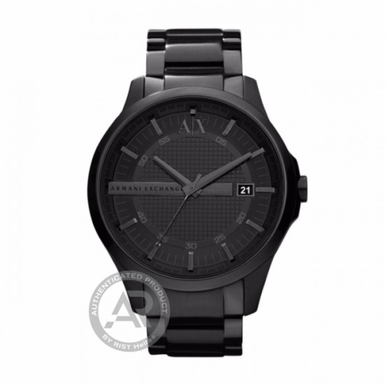 ARMANI EXCHANGE Hampton Black Stainless Steel AX2104