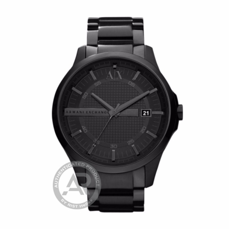 ARMANI EXCHANGE Hampton Black Stainless Steel AX2104