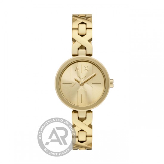 ARMANI EXCHANGE Gold plated with Bracelet AX5831 ARMANI EXCHANGE Gold plated with Bracelet AX5831
