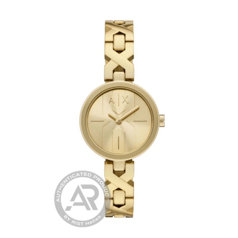 ARMANI EXCHANGE Gold plated with Bracelet AX5831