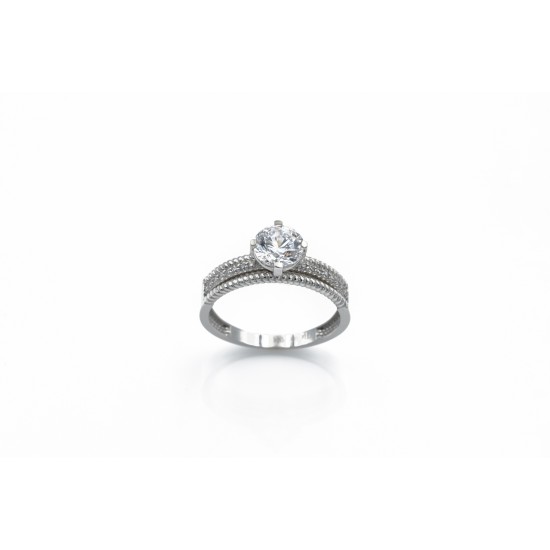 Δακτυλίδι μονόπετρο 86726