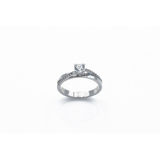 Δακτυλίδι μονόπετρο 95666