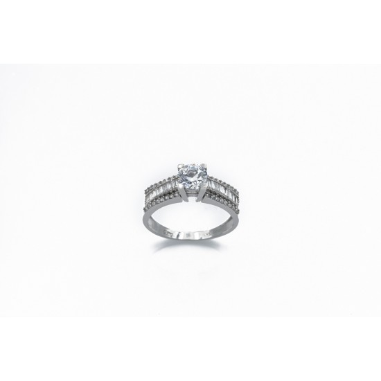 Δακτυλίδι μονόπετρο 86729