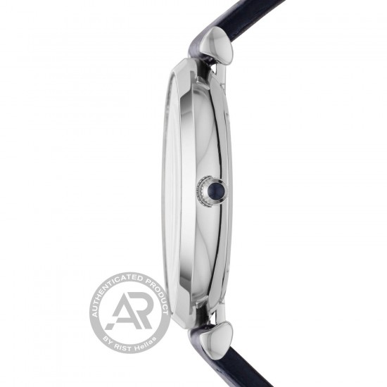 Emporio ARMANI Gianni T-Bar Blue leather strap Men's watch AR11300 Emporio ARMANI Gianni T-Bar Blue leather strap Men's watch AR11300