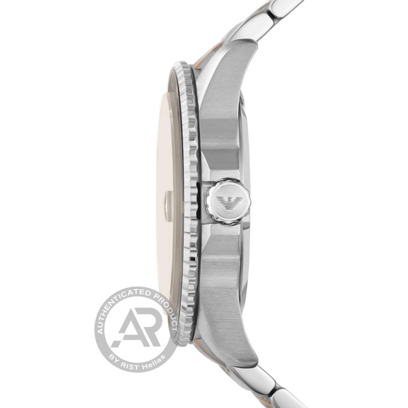 EMPORIO ARMANI Two Tone Stainless Steel Bracelet AR11340