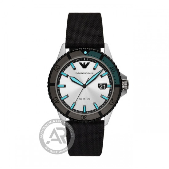 EMPORIO ARMANI Men's Watch with Black Strap AR11465