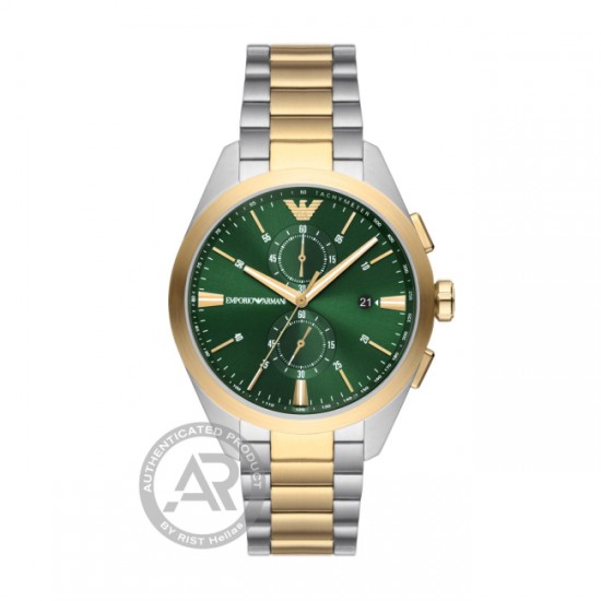 Emporio Armani Two Tone Gents Chronograph AR11511