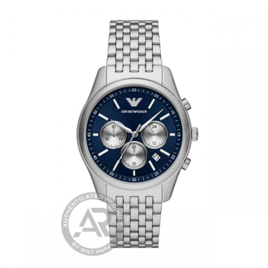 EMPORIO ARMANI Men's Chronograph with Blue Dial AR11582