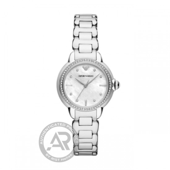 EMPORIO ARMANI Lady's Watch with MOP Dial AR11596