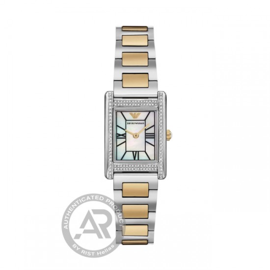 EMPORIO ARMANI Lady's Two tone MOP Dial AR11642 EMPORIO ARMANI Lady's Two tone MOP Dial AR11642