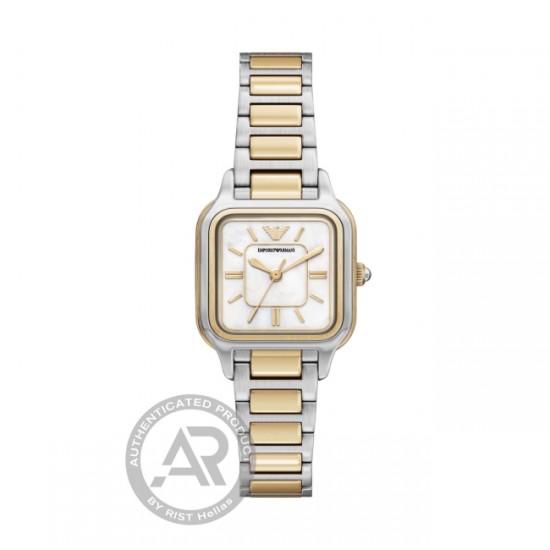 EMPORIO ARMANI Square two tone AR11745