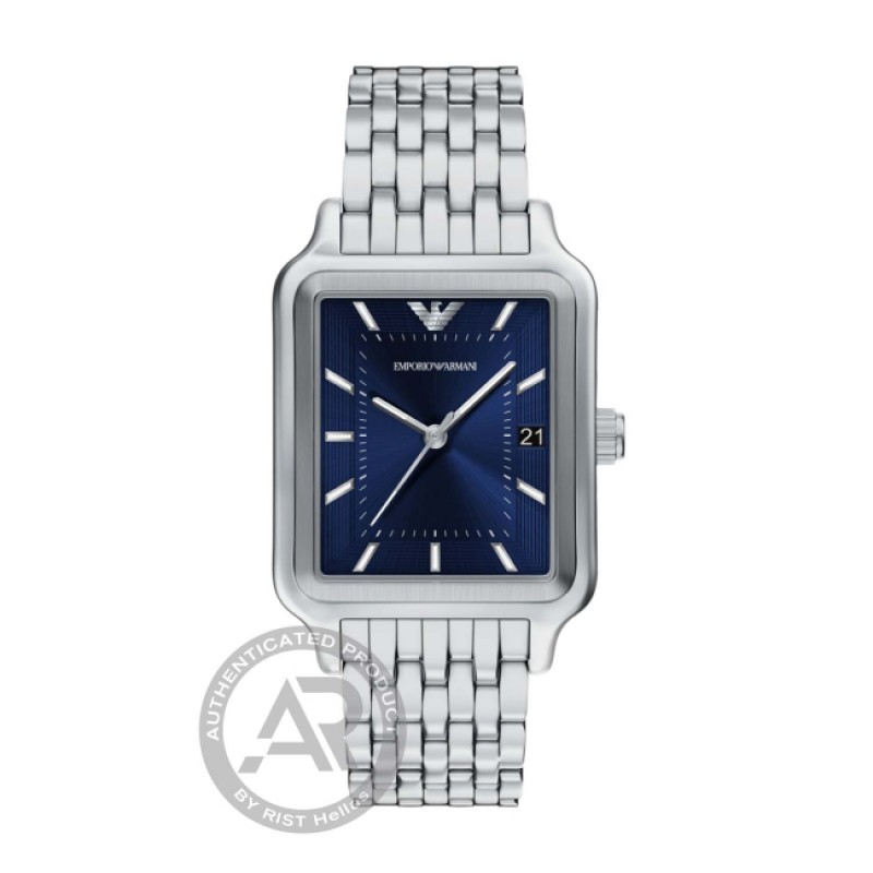 EMPORIO ARMANI Square Blue Dial AR11754