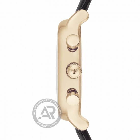 Emporio ARMANI Luigi Chronograph Black Leather Strap Men's watch AR1917 Emporio ARMANI Luigi Chronograph Black Leather Strap Men's watch AR1917