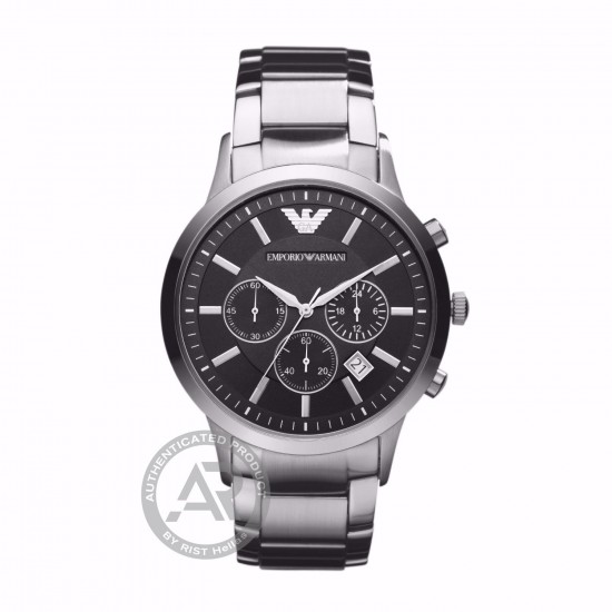 EMPORIO ARMANI Men's Black Chronograph AR2434