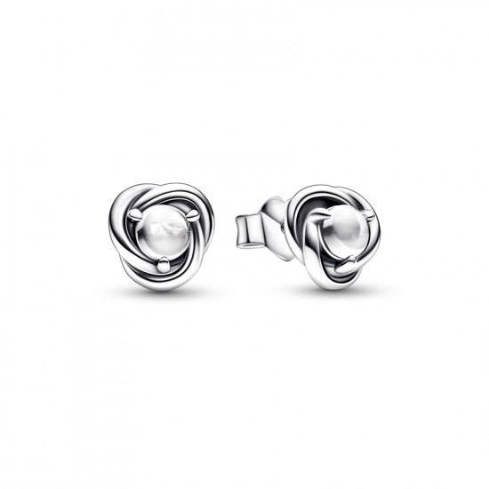 Pandora Clear Eternity Circle Stud Earrings 292335C01