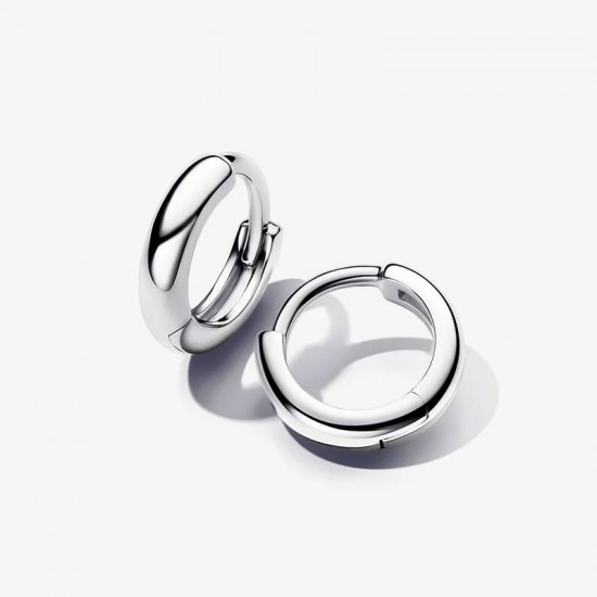 Pandora Small Silver Hoops 293286C00