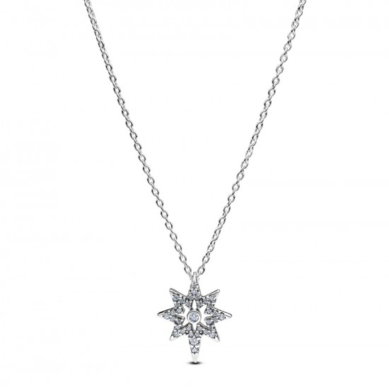 Pandora North Star Pendant Necklace 393600C01