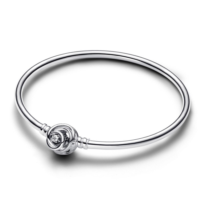 Pandora Moments Encircled Clasp Bangle 593229C01