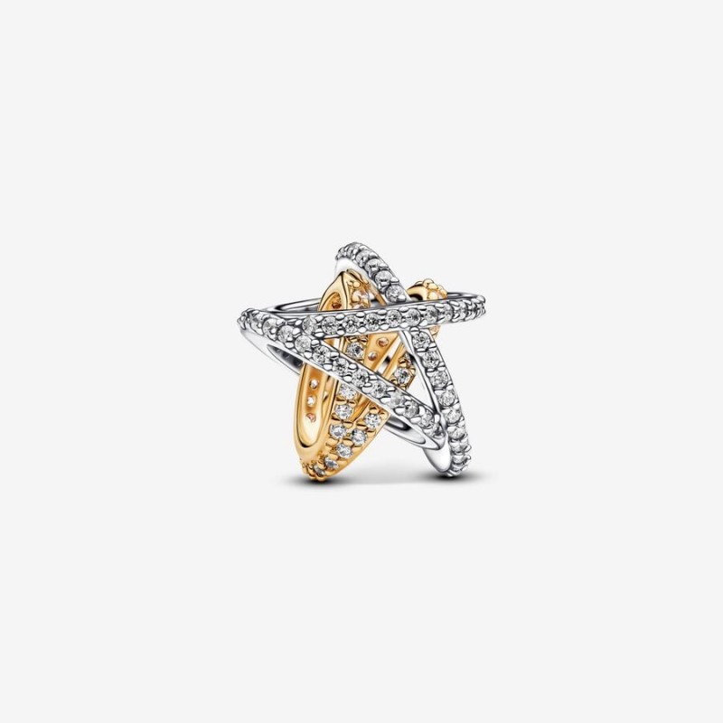 Pandora Sparkling Crossover Star Charm 763590C01