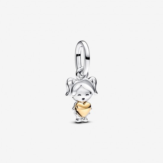 Pandora Happy Girl Dangle Charm 763601C01