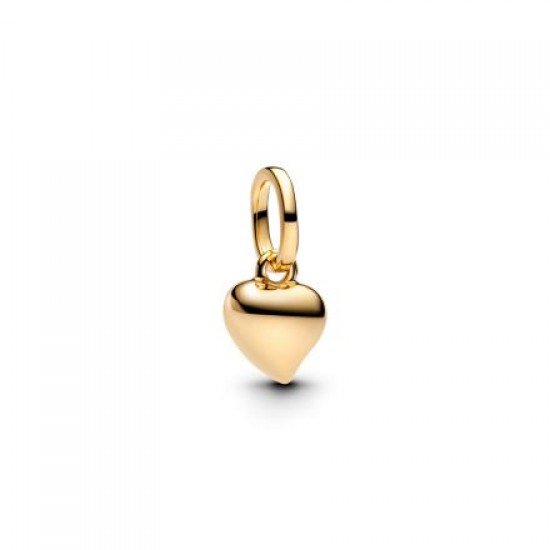 Pandora Mini Dangle Goldplated Heart 763691C00