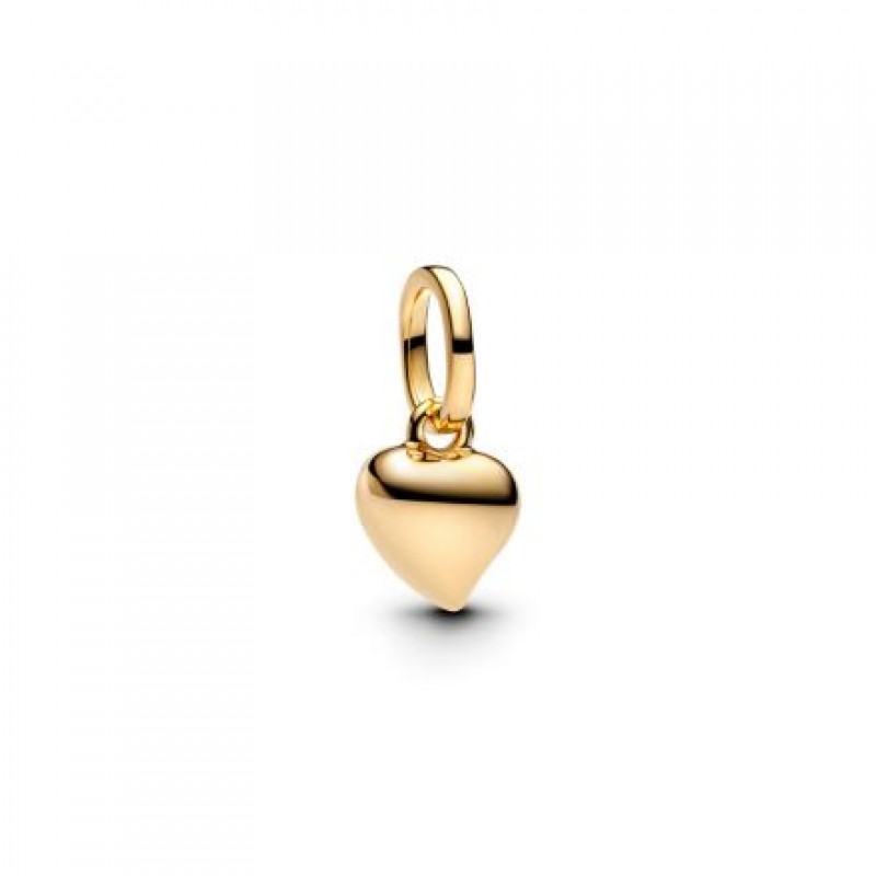 Pandora Mini Dangle Goldplated Heart 763691C00