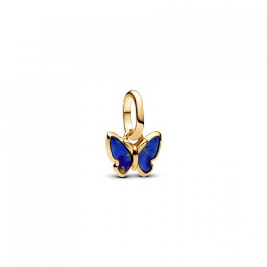 Pandora Blue Butterfly Mini Dangle Charm 763825C01