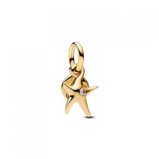 Pandora Starfish Double Dangle Charm 763892C01