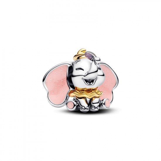 Pandora Disney Dumbo Two tone Charm 764023C01