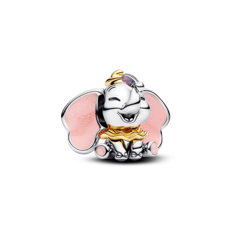 Pandora Disney Dumbo Two tone Charm 764023C01