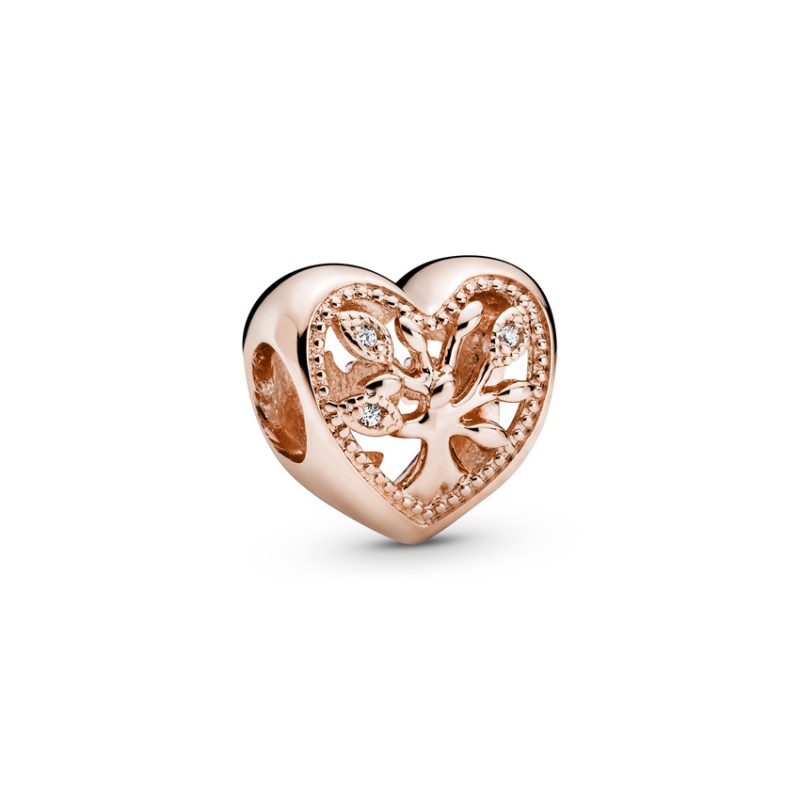 Pandora Rose Family Tree Heart Charm 788826C01