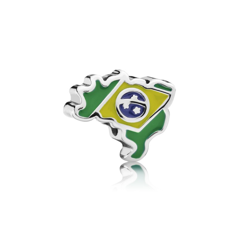 Pandora Brazil Enamel Charm 791303ENMX