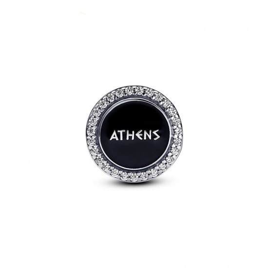 Pandora Athens Owl Charm 792016CZ