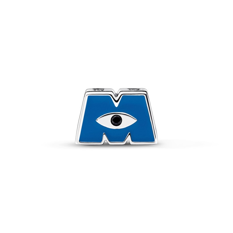 Pandora Disney Pixar Monsters Inc Logo Charm 792754C01