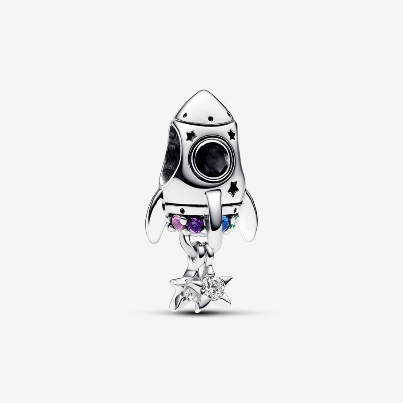 Pandora Space Love Rocket Charm 792831C01
