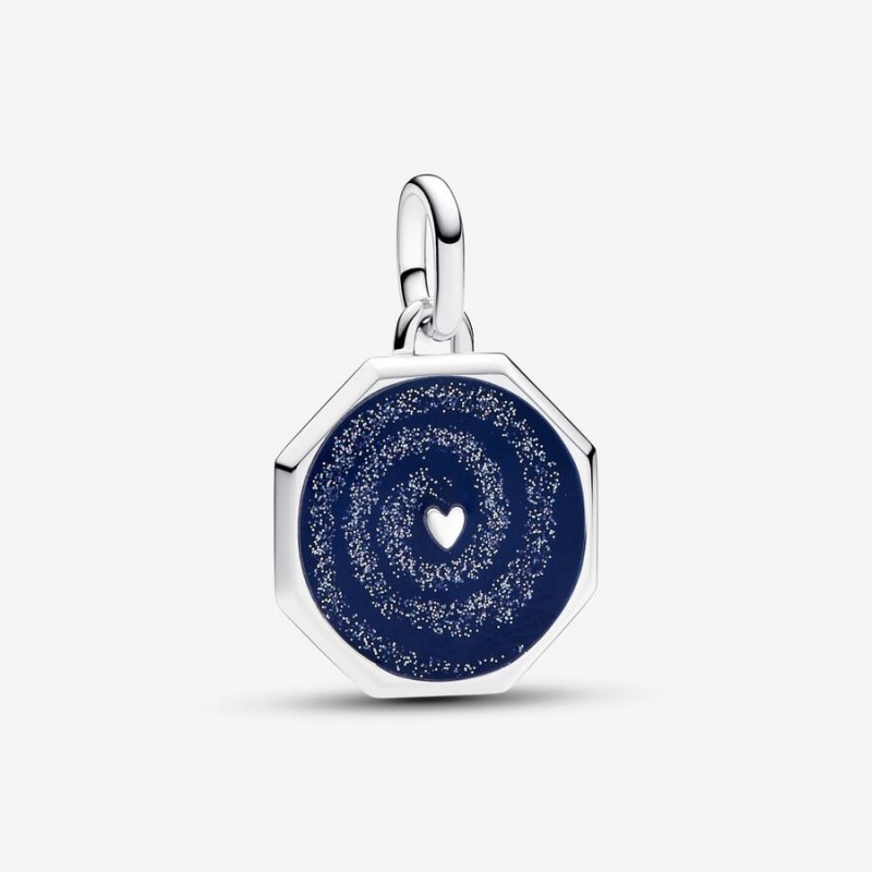 Pandora Galaxy Heart Medallion Charm 793040C01