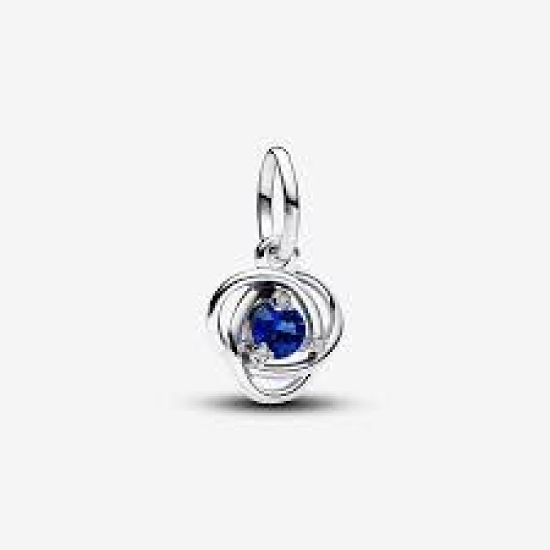 Pandora Eternity Circle Blue Dangle Charm 793125C09