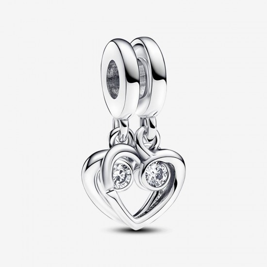 Pandora Forever & Always Splittable Dangle Charm 793232C01