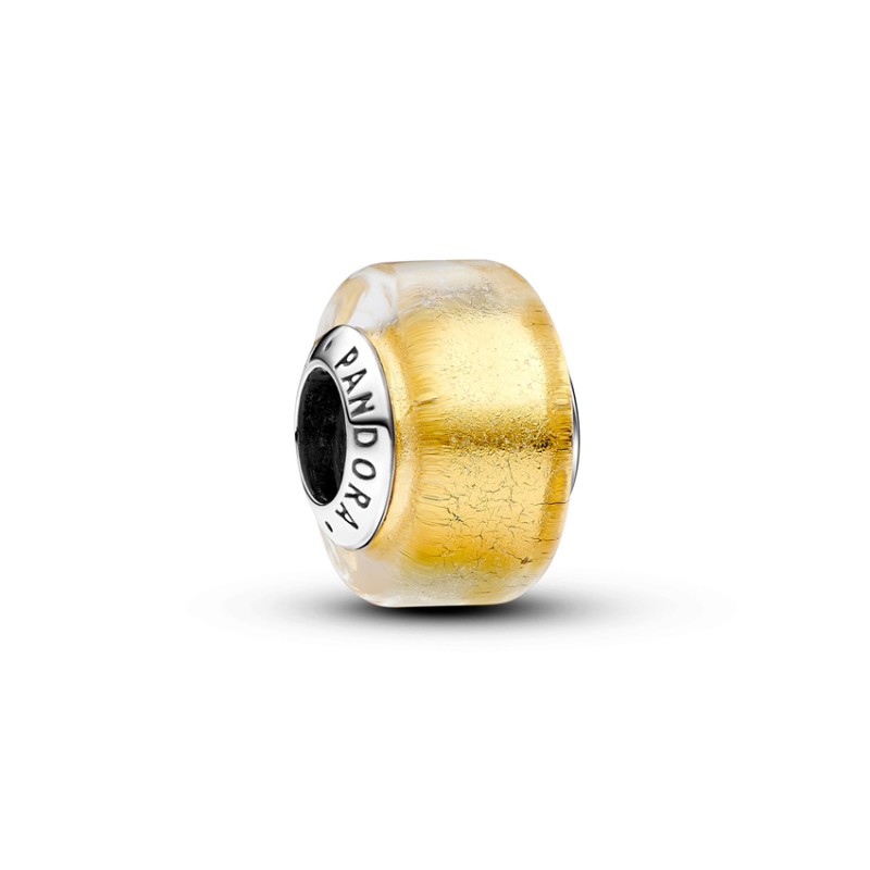 Pandora Murano Gold Glass Charm 793353C00