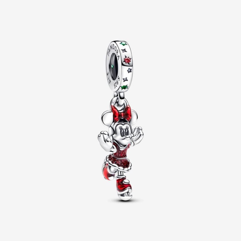 Pandora Minnie Mouse Ice Skating Dangle Charm 793530C01