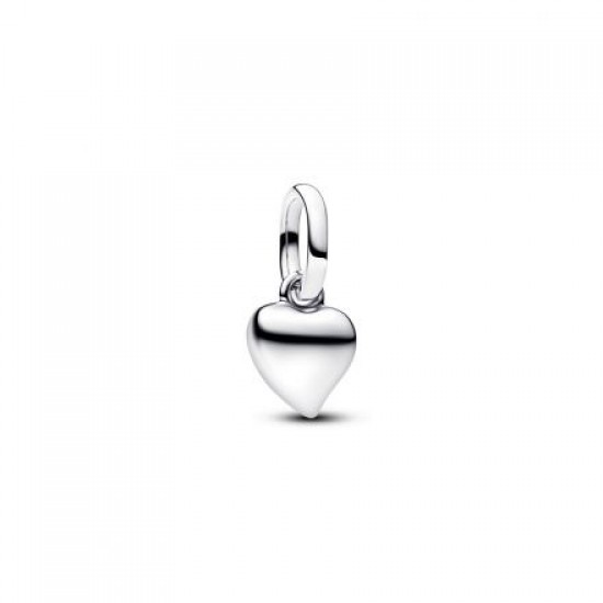 Pandora Silver Mini Dangle Heart Charm 793691C00