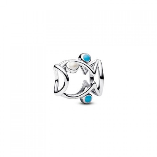 Pandora Openwork Fish Charm 793819C01