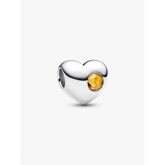 Pandora Honey Stone Heart Charm 794161C11