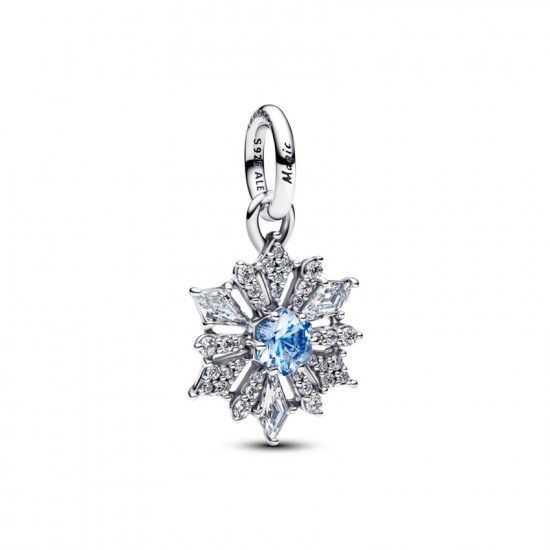 Pandora DISNEY x Frozen Queen Elsa Snowflake Dangle Charm 794209C01