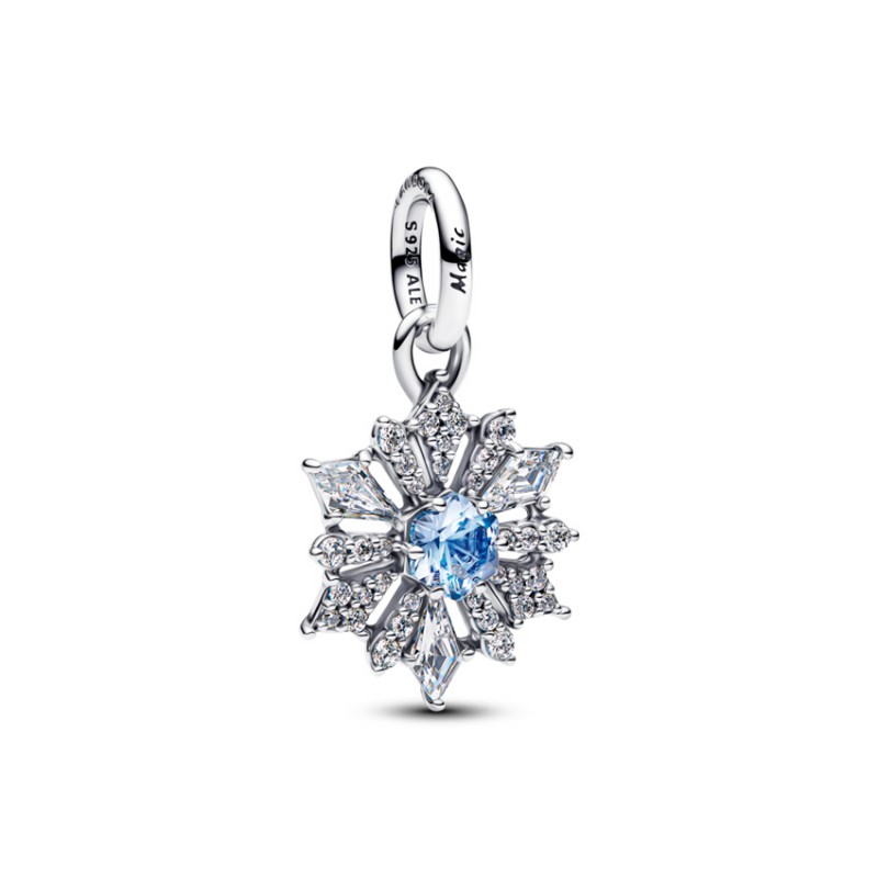 Pandora DISNEY x Frozen Queen Elsa Snowflake Dangle Charm 794209C01