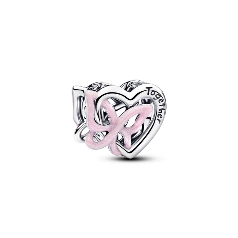 Pandora Entwined Heart & Butterfly Charm 794475C01
