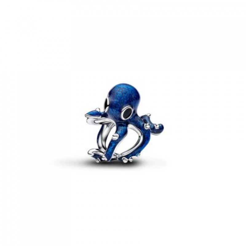 Pandora Blue Octopus Charm 794706C01