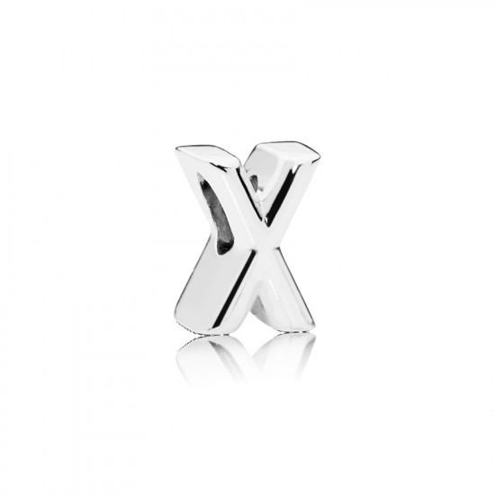 Pandora Silver Letter X 797478
