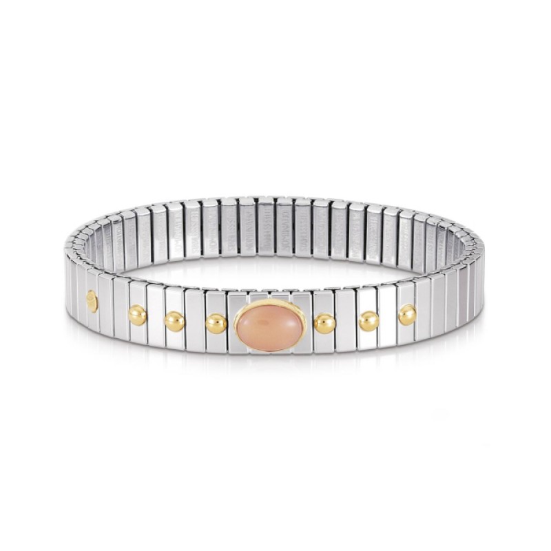 Nomination Extension Bracelet with Coral and Gold K18 042120/010