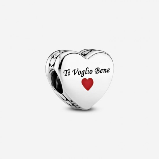 Pandora Ti Voglio Bene Heart Charm 792015E029